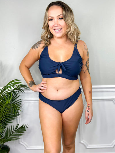 Navy Classic Seamless Hipster Bottom