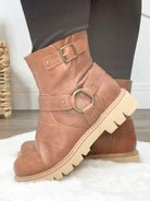 Pick of the Patch Boots - Bourbon-350 Shoes-Corkys-Heathered Boho Boutique, Women's Fashion and Accessories in Palmetto, FL