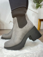 Charcoal Super Boots-350 SHOES-Fortune Dynamic-Heathered Boho Boutique, Women's Fashion and Accessories in Palmetto, FL