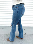 Lumber Jill Bootcut by Judy Blue-190 Jeans-Judy Blue-Heathered Boho Boutique, Women's Fashion and Accessories in Palmetto, FL