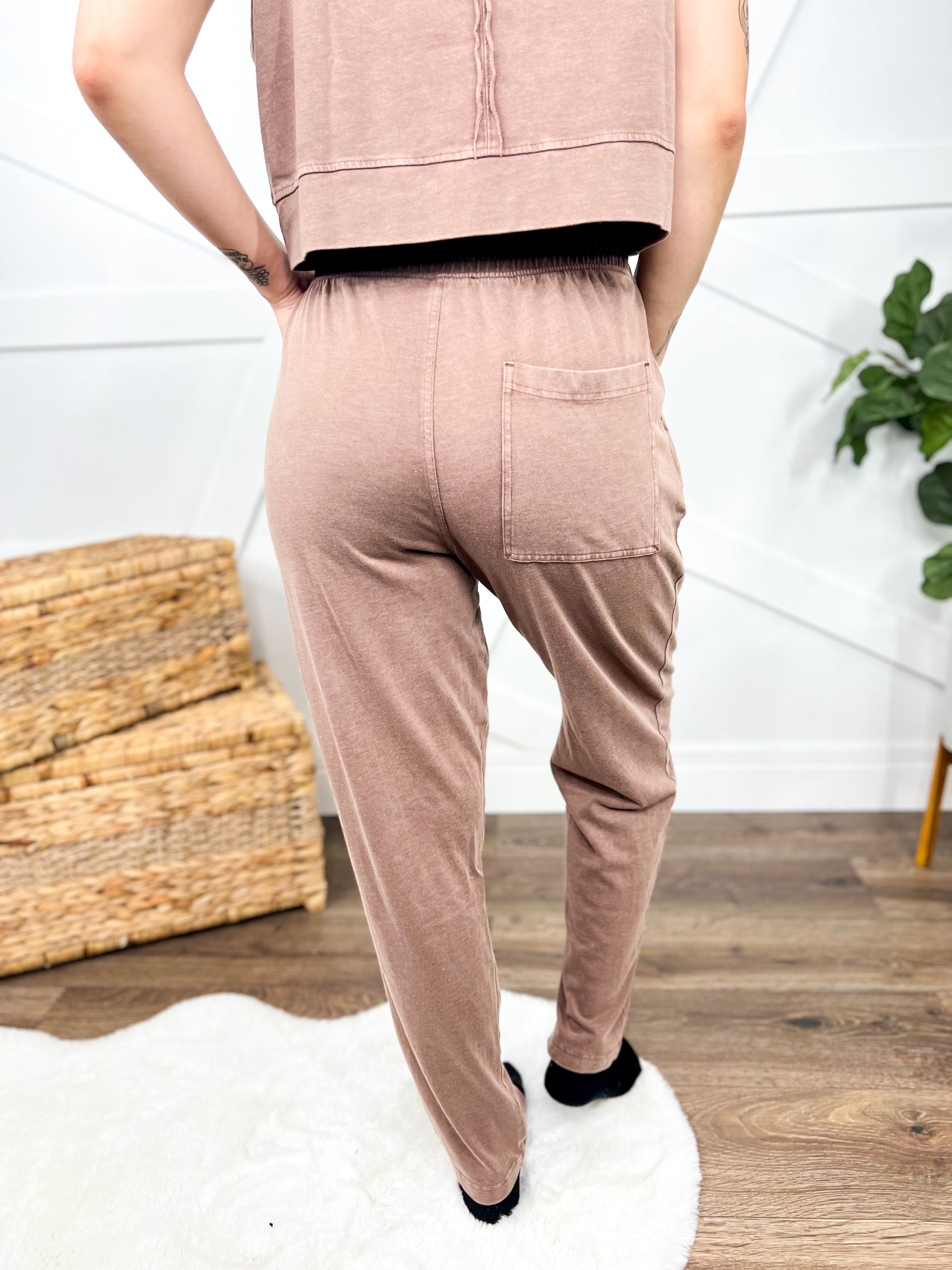 Spa Day Crop Joggers-150 PANTS-Rae Mode-Heathered Boho Boutique, Women's Fashion and Accessories in Palmetto, FL