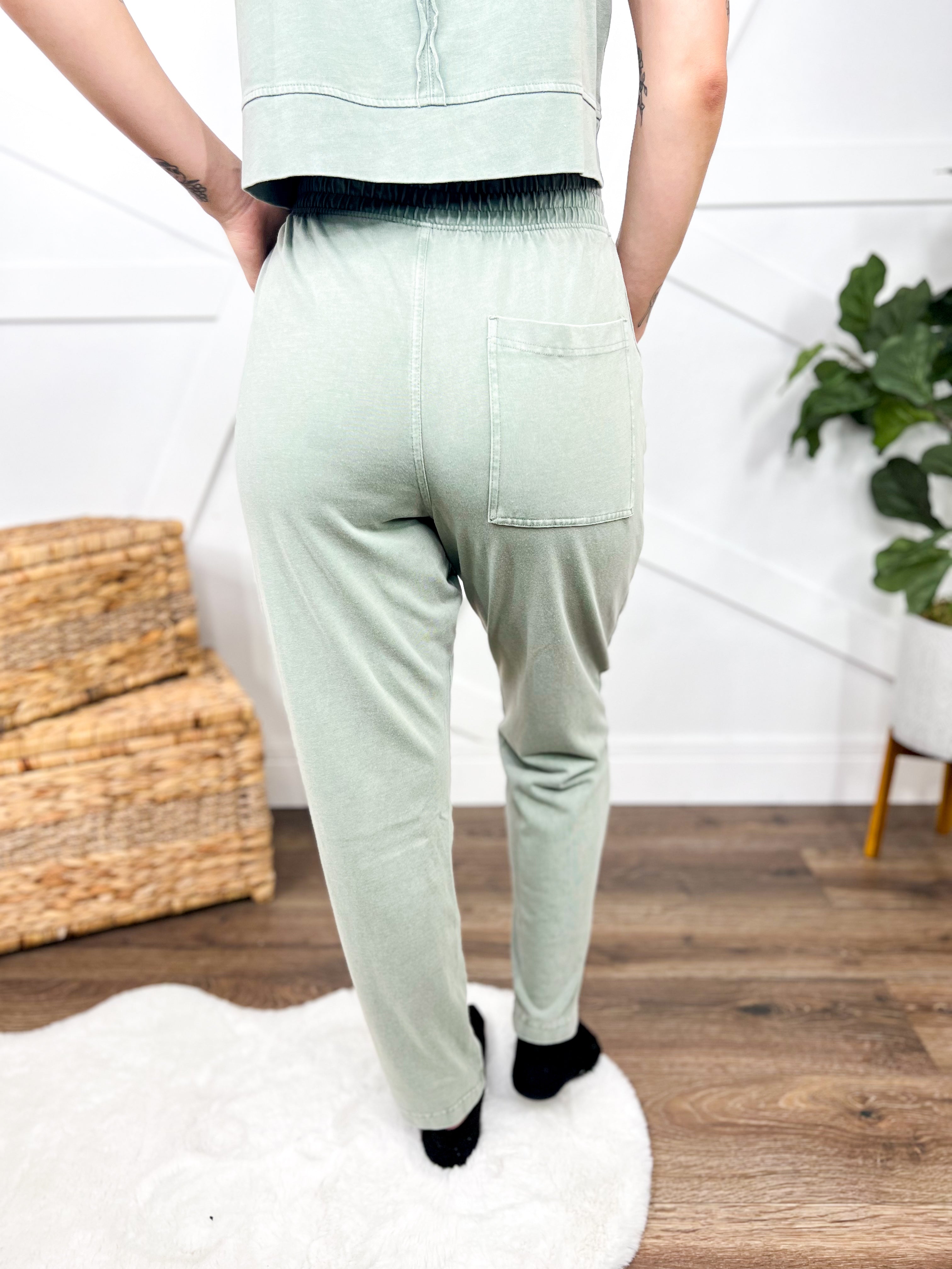 Spa Day Crop Joggers-150 PANTS-Rae Mode-Heathered Boho Boutique, Women's Fashion and Accessories in Palmetto, FL