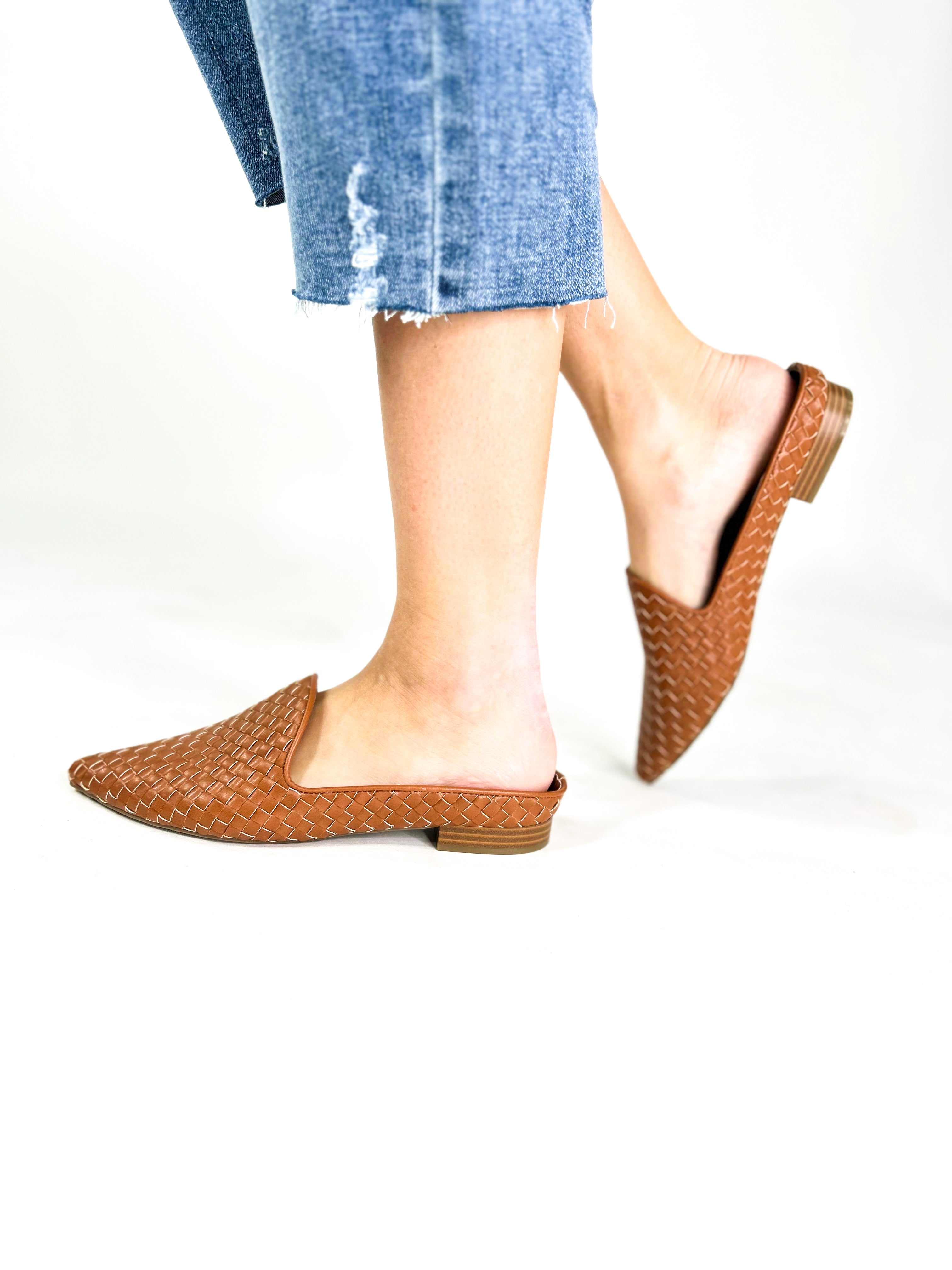 DOORBUSTER: Johona Woven Loafers-350 Shoes-Mia Shoes-Heathered Boho Boutique, Women's Fashion and Accessories in Palmetto, FL