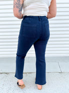 Blueberry Benefit Flare Jeans by Risen-190 Jeans-Risen Jeans-Heathered Boho Boutique, Women's Fashion and Accessories in Palmetto, FL