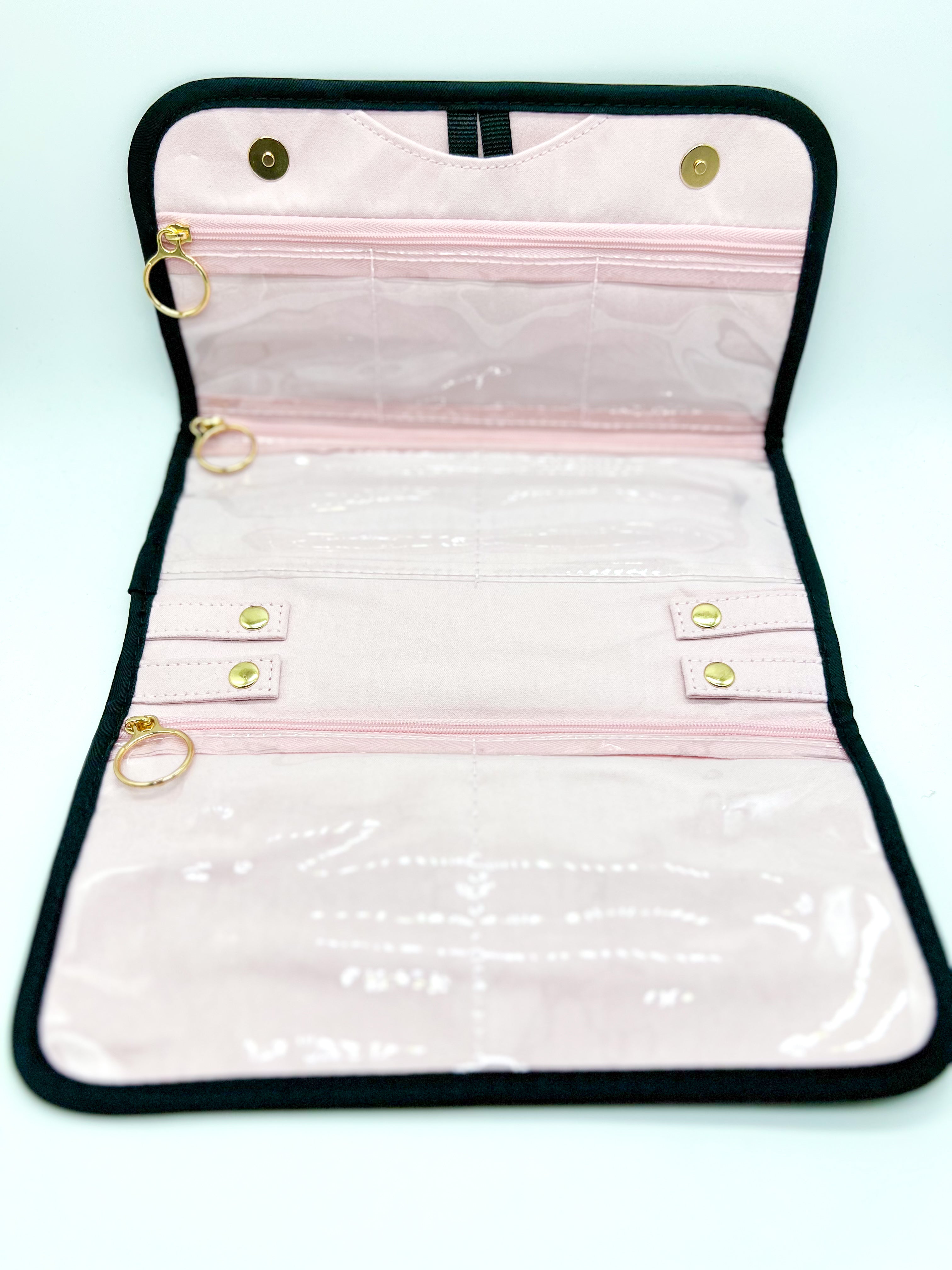 Medium Travel Jewelry Organizer-320 Bags-Kusshi-Heathered Boho Boutique, Women's Fashion and Accessories in Palmetto, FL