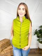 Isadora Ribbed Vest-200 Jackets/Shackets-Snobbish-Heathered Boho Boutique, Women's Fashion and Accessories in Palmetto, FL