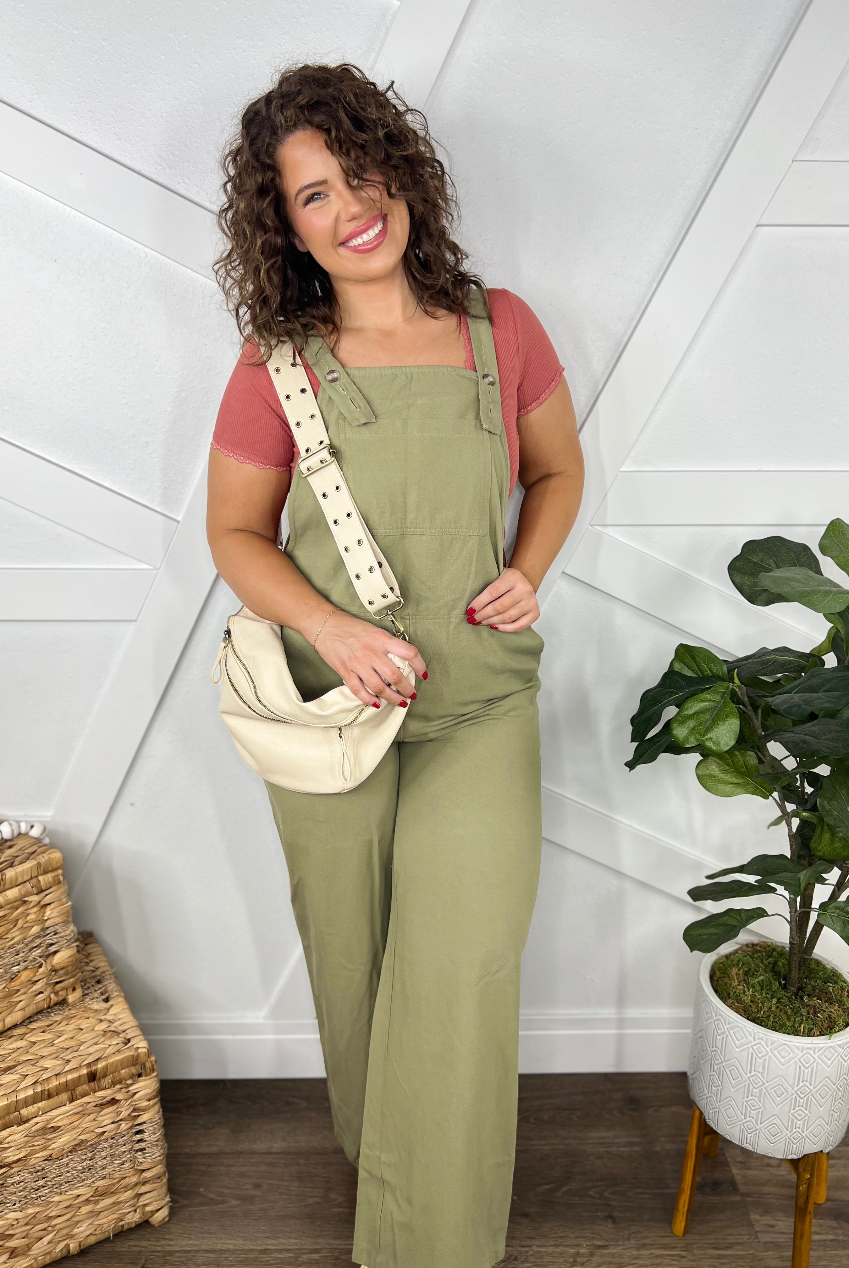 Heirloom Overalls-230 Dresses/Jumpsuits/Rompers-White Birch-Heathered Boho Boutique, Women's Fashion and Accessories in Palmetto, FL