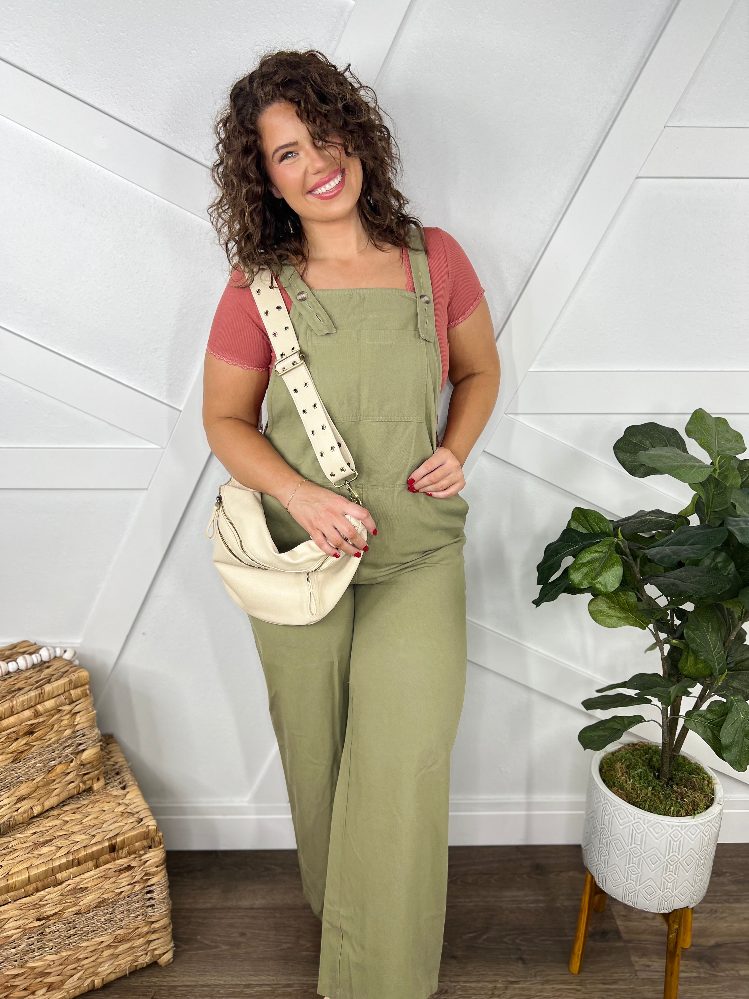 Heirloom Overalls-230 Dresses/Jumpsuits/Rompers-White Birch-Heathered Boho Boutique, Women's Fashion and Accessories in Palmetto, FL