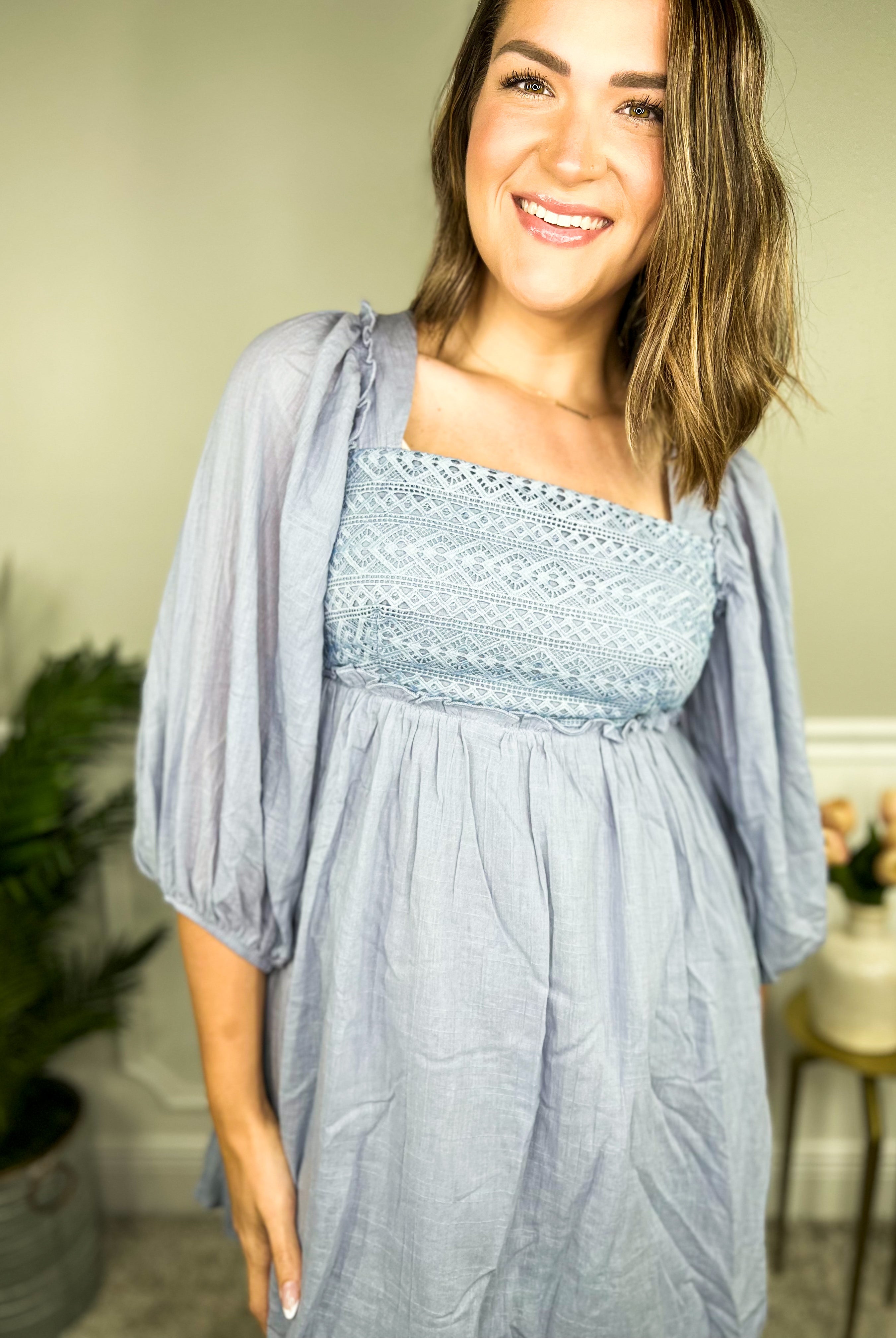 Cheering Up Dress-230 Dresses/Jumpsuits/Rompers-Listicle-Heathered Boho Boutique, Women's Fashion and Accessories in Palmetto, FL