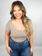 RESTOCK: Raelyn Reversible V-Neck Short Sleeve Top-110 Short Sleeve Top-YELETE-Heathered Boho Boutique, Women's Fashion and Accessories in Palmetto, FL