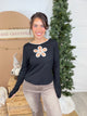Simply Sweet Top-120 LONG SLEEVE TOPS-oddi-Heathered Boho Boutique, Women's Fashion and Accessories in Palmetto, FL