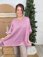 Refresh Top-110 SHORT SLEEVE TOP-DEAR SCARLETT-Heathered Boho Boutique, Women's Fashion and Accessories in Palmetto, FL