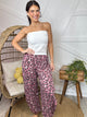 DOORBUSTER: Catimal Dreams Resort Pants-150 PANTS-ZENANA-Heathered Boho Boutique, Women's Fashion and Accessories in Palmetto, FL