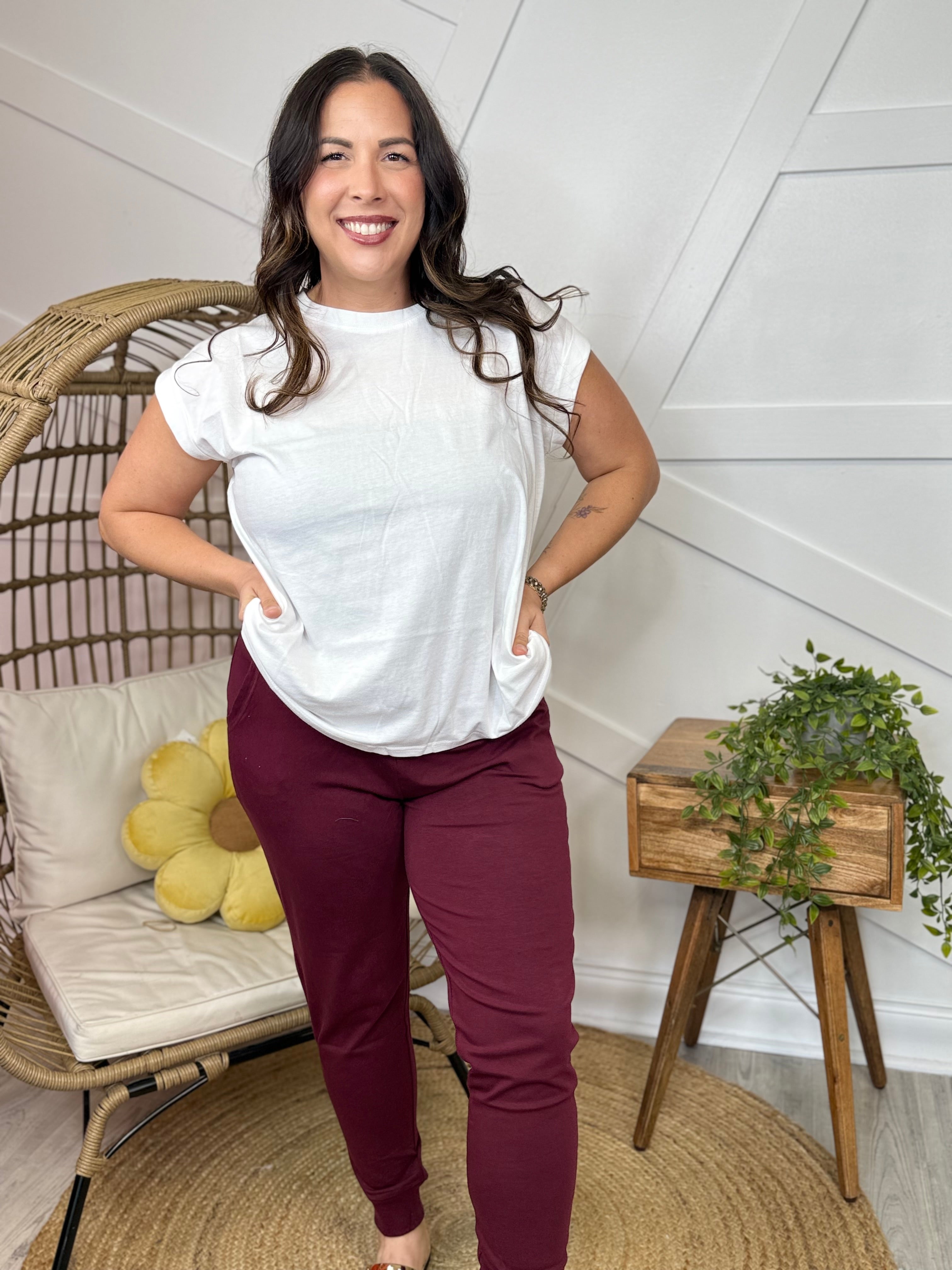 Restock: Everyday Tee-110 SHORT SLEEVE TOP-Zenana-Heathered Boho Boutique, Women's Fashion and Accessories in Palmetto, FL