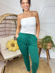 Boardwalk Babe Joggers-150 PANTS-ZENANA-Heathered Boho Boutique, Women's Fashion and Accessories in Palmetto, FL