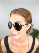 Morrison Midnight Polarized Sunglasses-340 Other Accessories-Kohv Eyewear-Heathered Boho Boutique, Women's Fashion and Accessories in Palmetto, FL