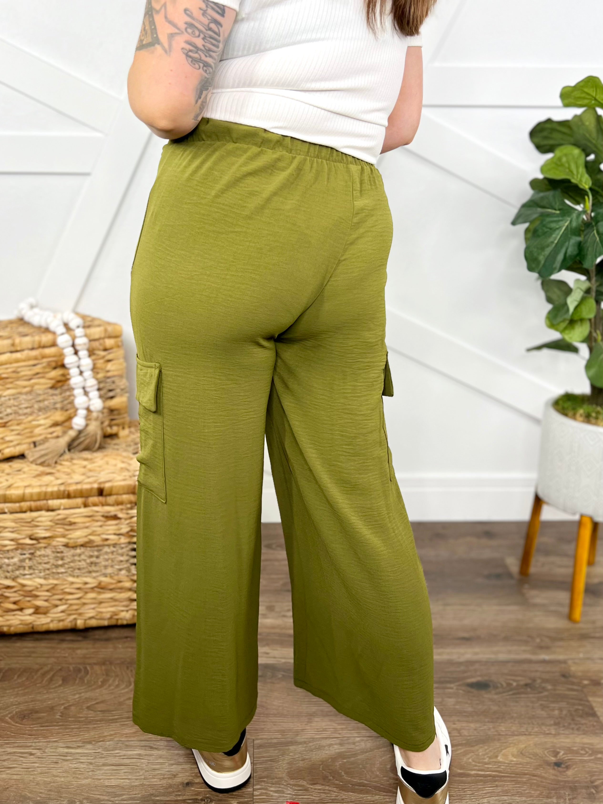 No Doubt Airflow Material Matching Bottoms-150 PANTS-STYLIVE-Heathered Boho Boutique, Women's Fashion and Accessories in Palmetto, FL