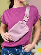 Everyday Styled Belt Bag-320 Bags-ZENANA-Heathered Boho Boutique, Women's Fashion and Accessories in Palmetto, FL
