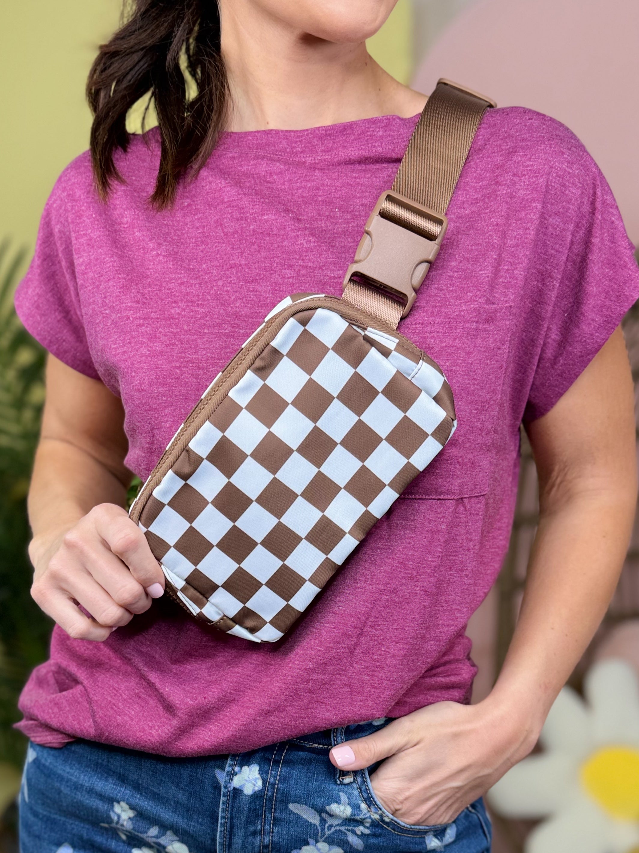 Everyday Styled Belt Bag-320 Bags-ZENANA-Heathered Boho Boutique, Women's Fashion and Accessories in Palmetto, FL