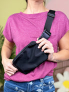 Everyday Styled Belt Bag-320 Bags-ZENANA-Heathered Boho Boutique, Women's Fashion and Accessories in Palmetto, FL