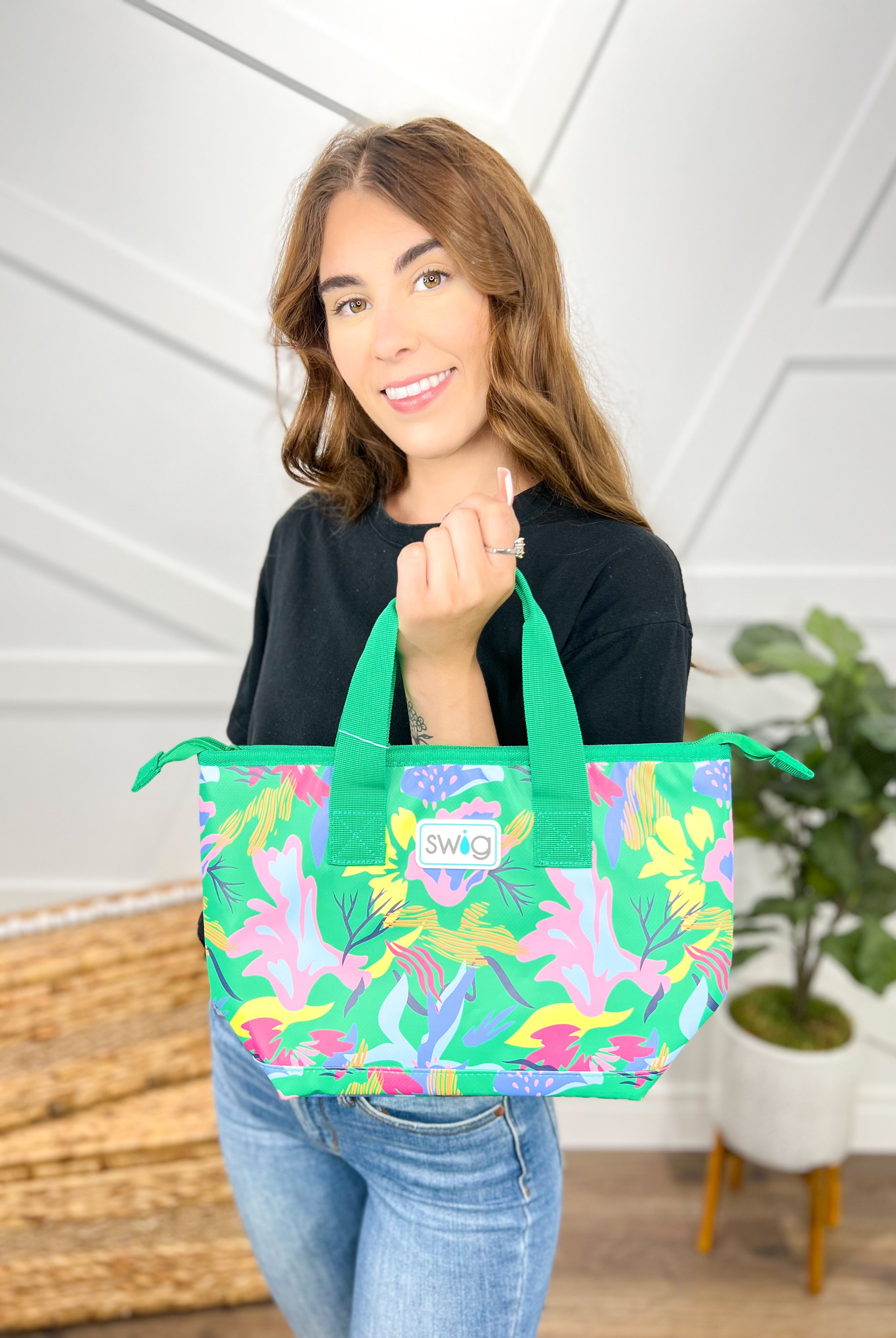 Paradise Lunchi Lunch Bag-320 Bags-Swig-Heathered Boho Boutique, Women's Fashion and Accessories in Palmetto, FL