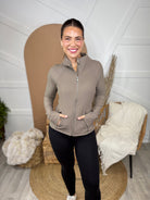 Uplift Jacket-200 JACKETS/SHACKETS-RAE MODE-Heathered Boho Boutique, Women's Fashion and Accessories in Palmetto, FL