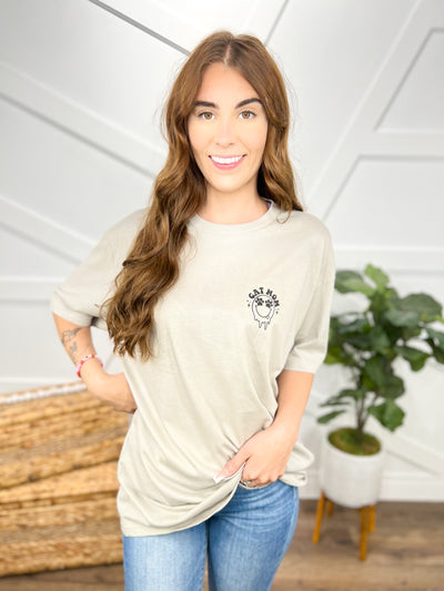 Cat Mom Plans Graphic Tee-130 Graphic Tees-Heathered Boho-Heathered Boho Boutique, Women's Fashion and Accessories in Palmetto, FL