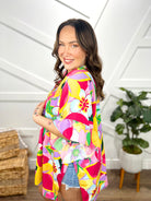 Burst of Floral Kimono-220 Cardigans/ Kimonos-White Birch-Heathered Boho Boutique, Women's Fashion and Accessories in Palmetto, FL