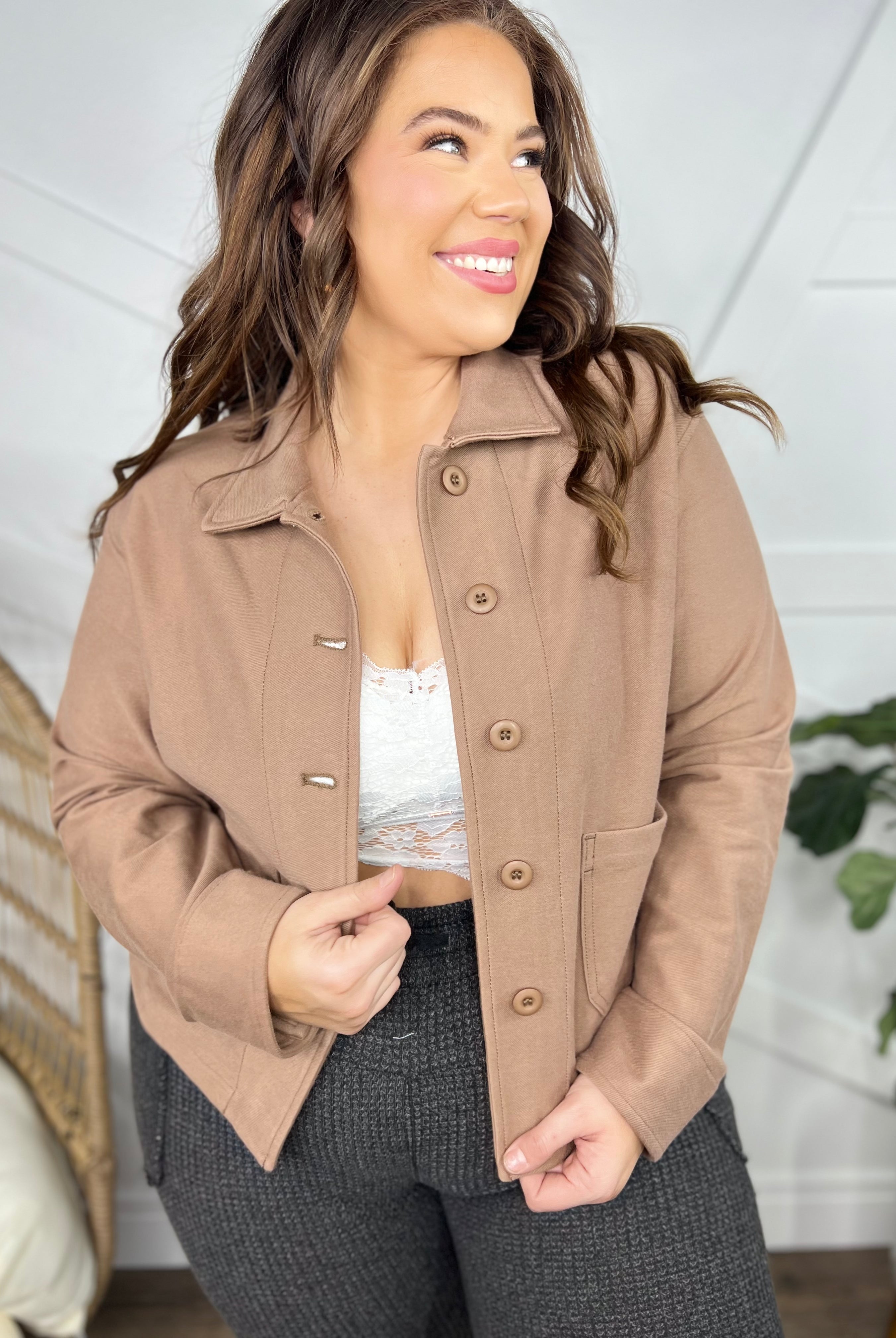 Sooner or Later Jacket-200 Jackets/Shackets-Rae Mode-Heathered Boho Boutique, Women's Fashion and Accessories in Palmetto, FL