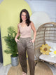 Midnight Leopard Luxe Pants-150 PANTS-DAVI & DANI-Heathered Boho Boutique, Women's Fashion and Accessories in Palmetto, FL