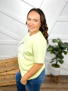 Mama Bolt Graphic Tee- Spring Green-130 Graphic Tees-Heathered Boho-Heathered Boho Boutique, Women's Fashion and Accessories in Palmetto, FL