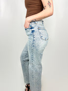 Throwback Wide Leg by Judy Blue-190 Jeans-Judy Blue-Heathered Boho Boutique, Women's Fashion and Accessories in Palmetto, FL
