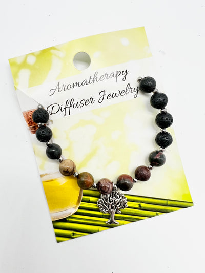 Tree of Life Aromatherapy Gemstone Bracelet