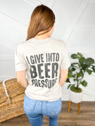 Beer Pressure Graphic Tee-130 Graphic Tees-Heathered Boho-Heathered Boho Boutique, Women's Fashion and Accessories in Palmetto, FL