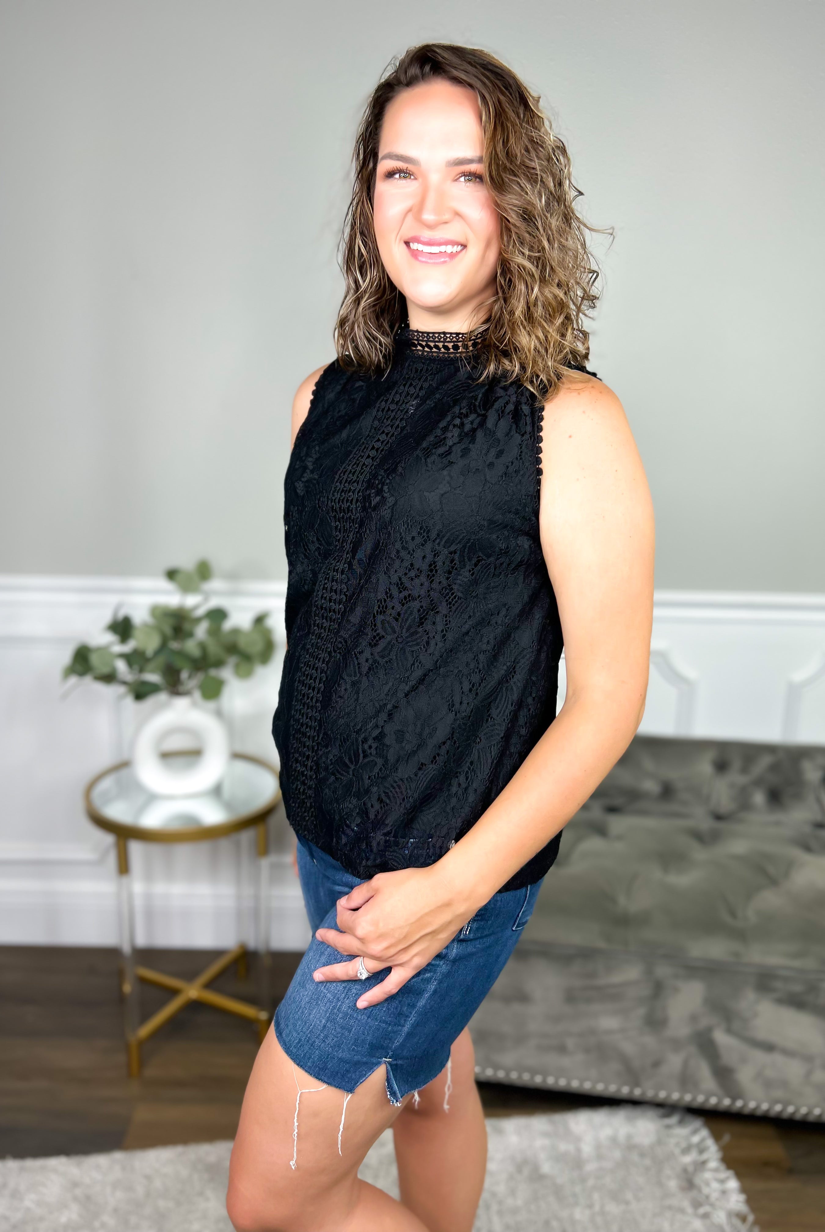 Elegance Top-110 Short Sleeve Top-Sew In Love-Heathered Boho Boutique, Women's Fashion and Accessories in Palmetto, FL