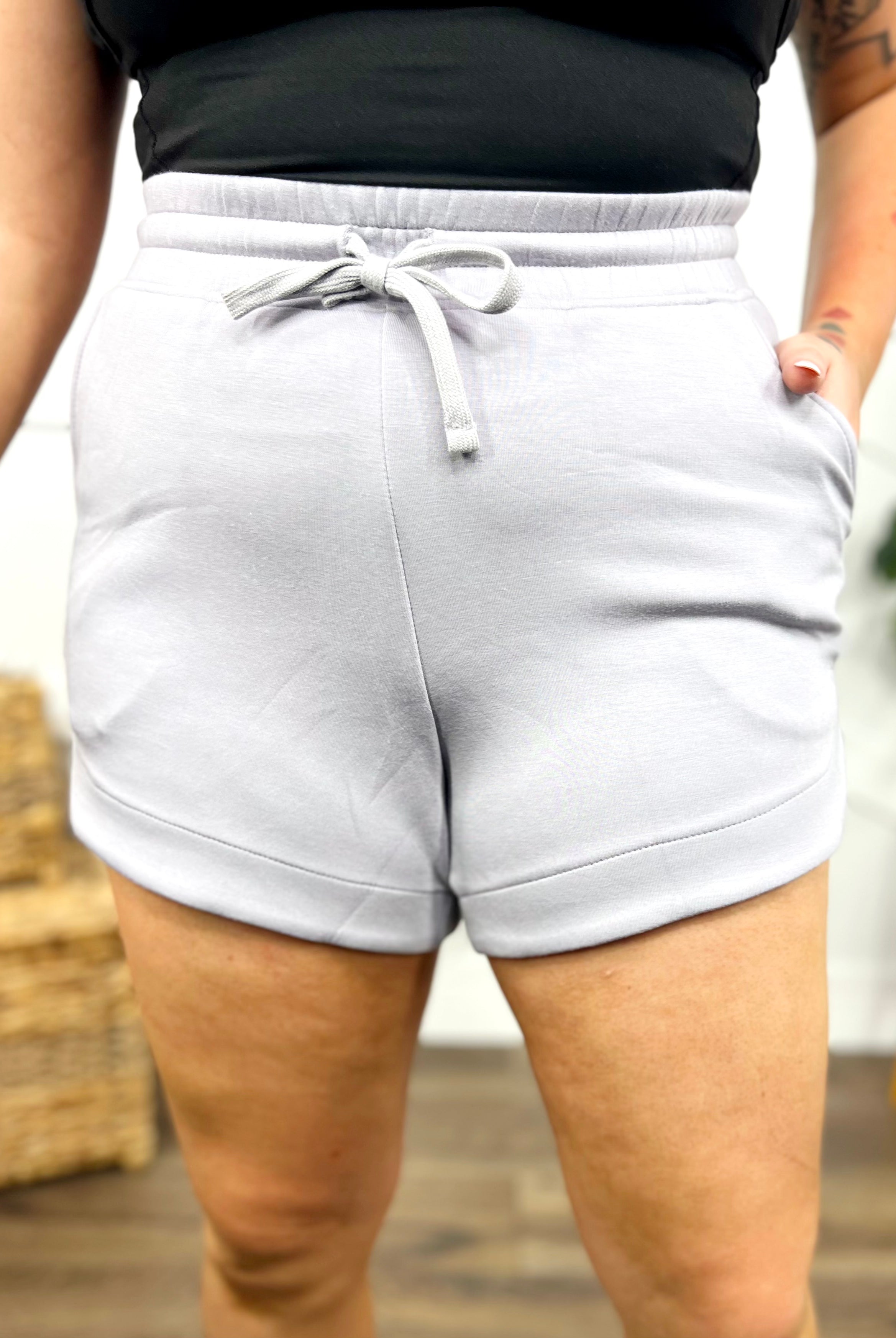 RESTOCK : Perfect Pair Shorts-160 shorts-Rae Mode-Heathered Boho Boutique, Women's Fashion and Accessories in Palmetto, FL