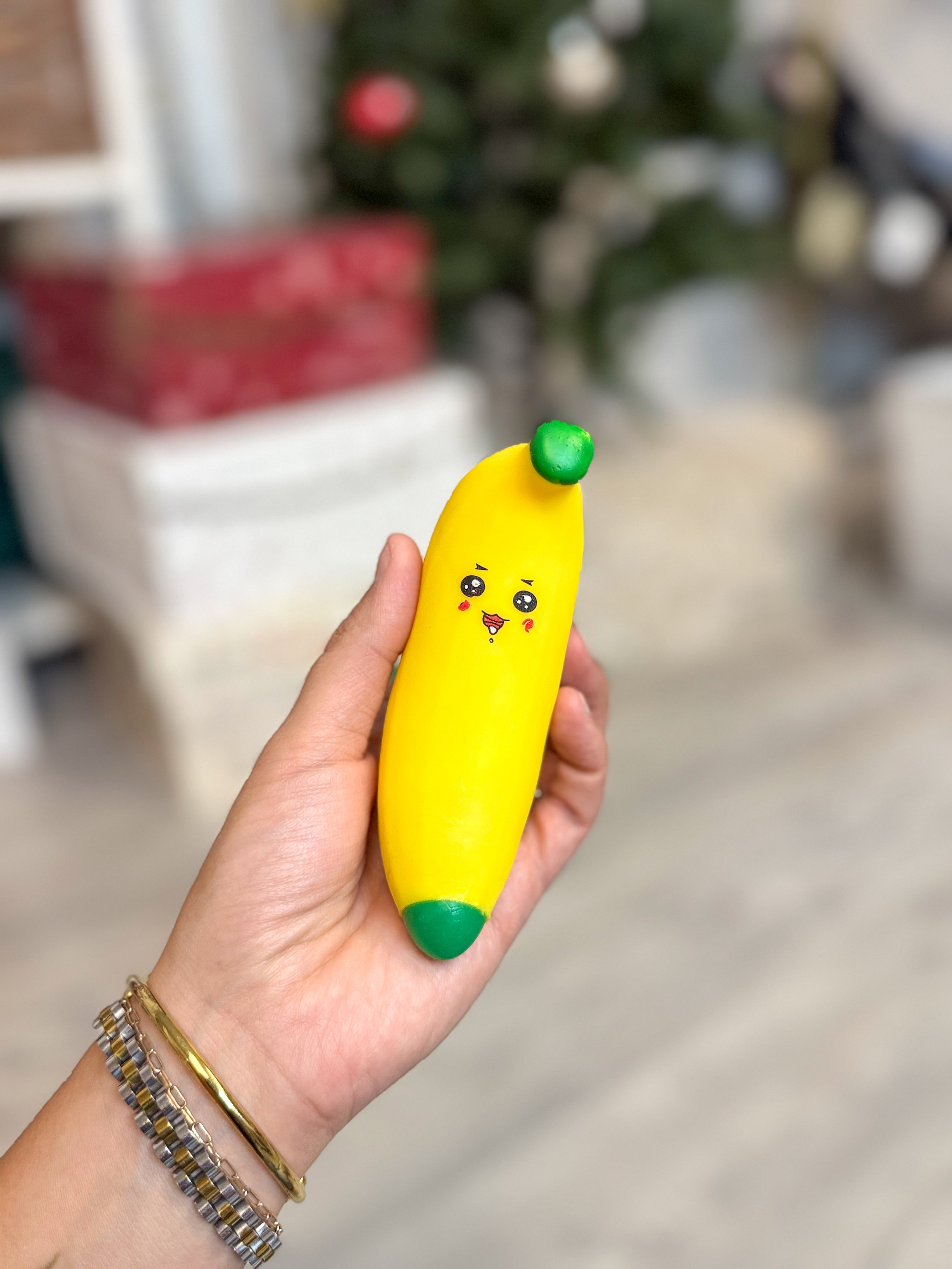 Little Crunchy Banana Squishy-340 Other Accessories-Youngsga-Heathered Boho Boutique, Women's Fashion and Accessories in Palmetto, FL