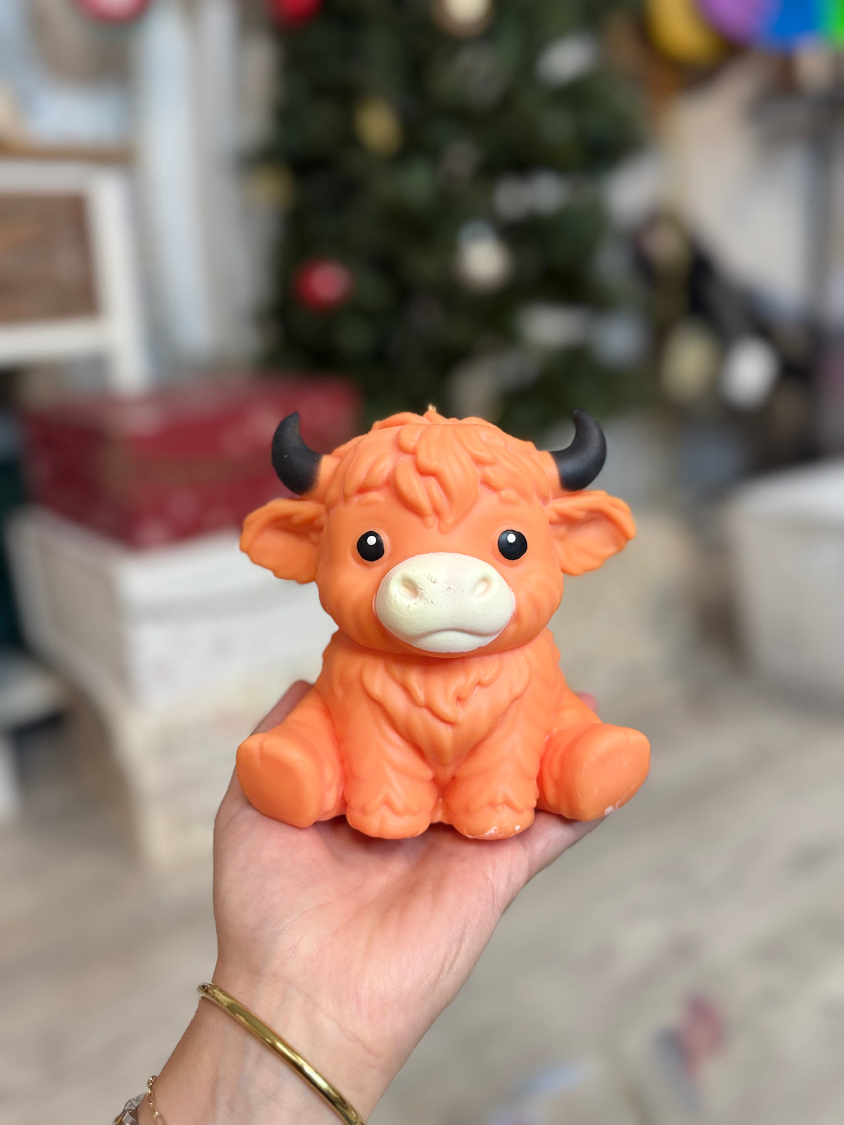 Jumbo Highland Cow Squishy-340 Other Accessories-Youngsga-Heathered Boho Boutique, Women's Fashion and Accessories in Palmetto, FL