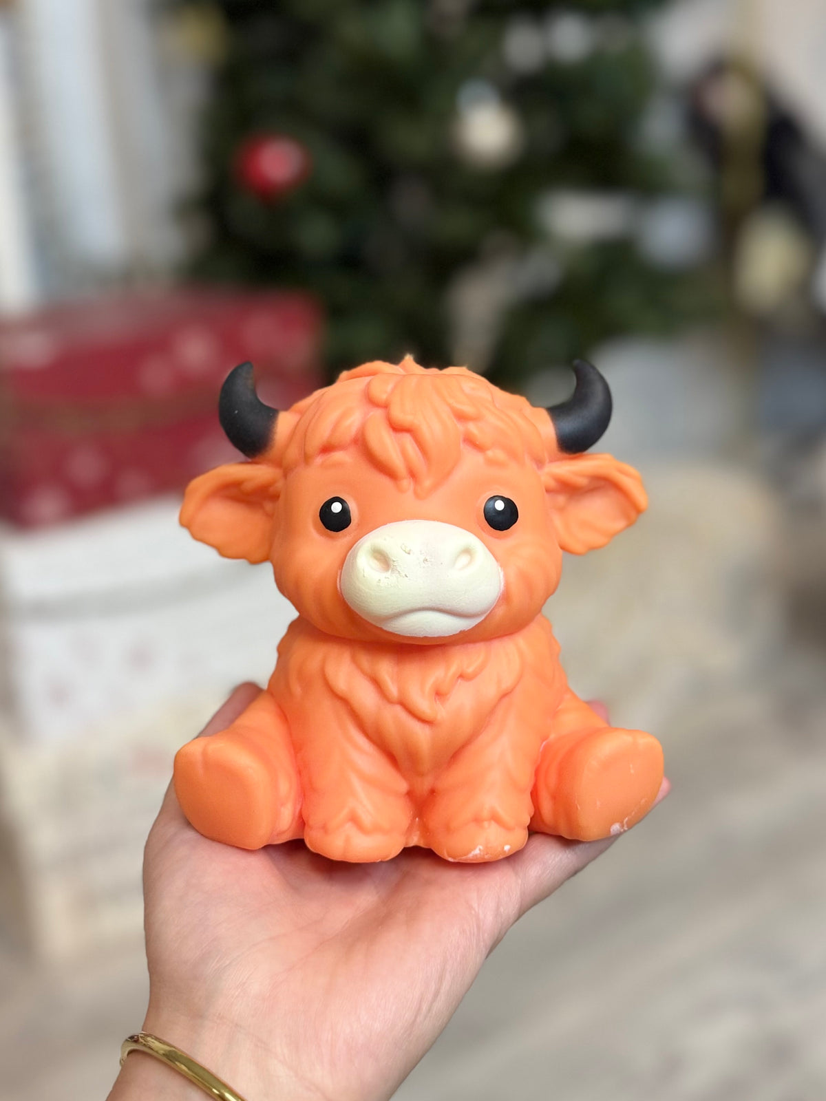 Jumbo Highland Cow Squishy-340 Other Accessories-Youngsga-Heathered Boho Boutique, Women's Fashion and Accessories in Palmetto, FL