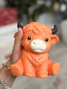 Jumbo Highland Cow Squishy-340 Other Accessories-Youngsga-Heathered Boho Boutique, Women's Fashion and Accessories in Palmetto, FL