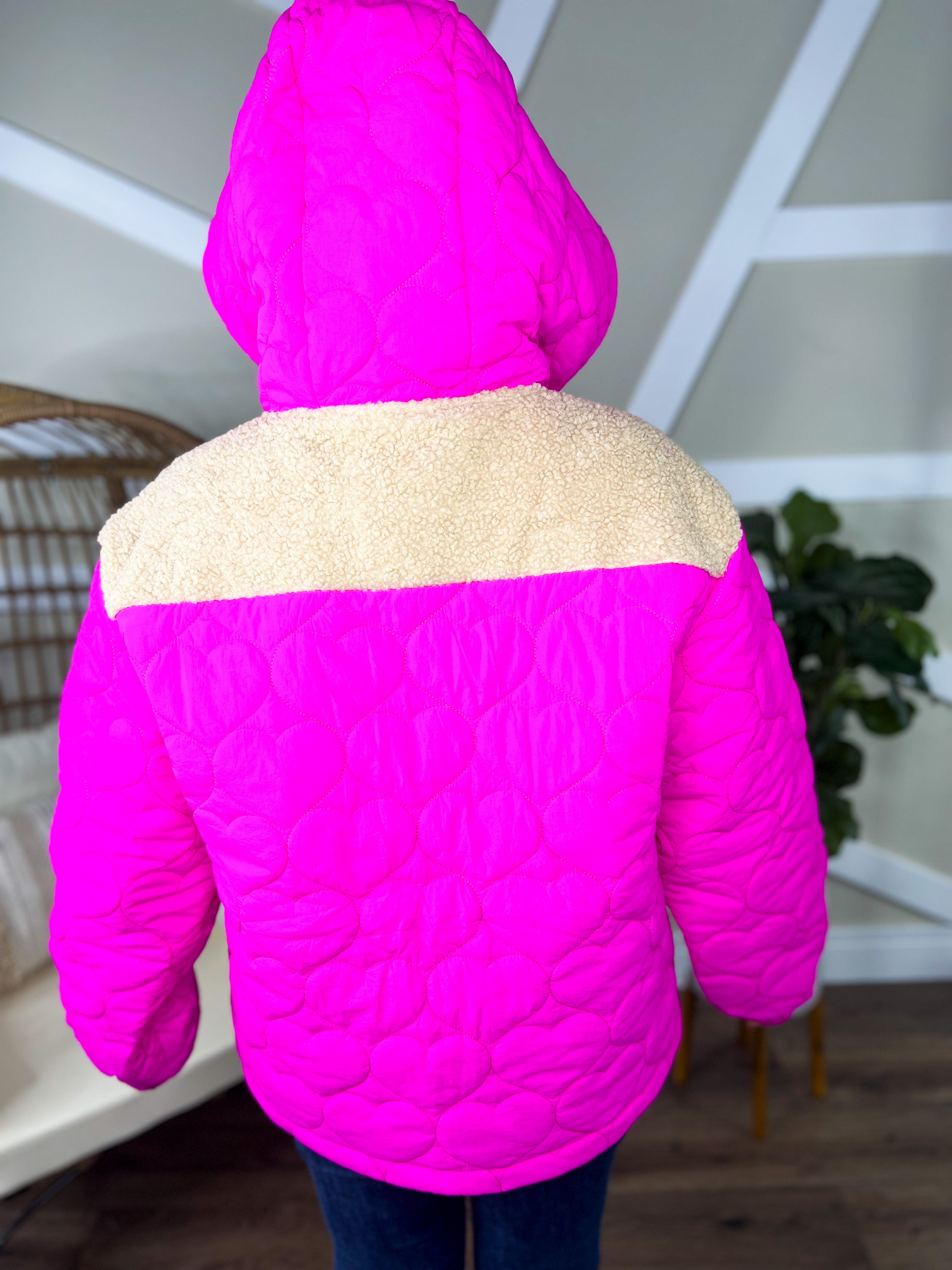 Restock: Hey Barbie! Jacket-200 Jackets/Shackets-White Birch-Heathered Boho Boutique, Women's Fashion and Accessories in Palmetto, FL