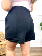Scuba Shorts-160 SHORTS-Rae Mode-Heathered Boho Boutique, Women's Fashion and Accessories in Palmetto, FL