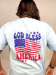 God Bless America Graphic Tee -189-130 Graphic Tees-Heathered Boho-Heathered Boho Boutique, Women's Fashion and Accessories in Palmetto, FL