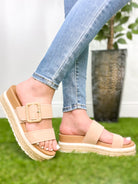 Sand Kenzy Sandal-350 Shoes-MIA SHOES-Heathered Boho Boutique, Women's Fashion and Accessories in Palmetto, FL