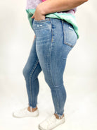 Elevate Skinny Jeans-190 Jeans-Vervet-Heathered Boho Boutique, Women's Fashion and Accessories in Palmetto, FL