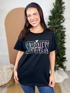 The Ex Kindness Is Free Graphic Tee-130 Graphic Tees-Heathered Boho-Heathered Boho Boutique, Women's Fashion and Accessories in Palmetto, FL
