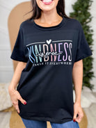 The Ex Kindness Is Free Graphic Tee-130 Graphic Tees-Heathered Boho-Heathered Boho Boutique, Women's Fashion and Accessories in Palmetto, FL