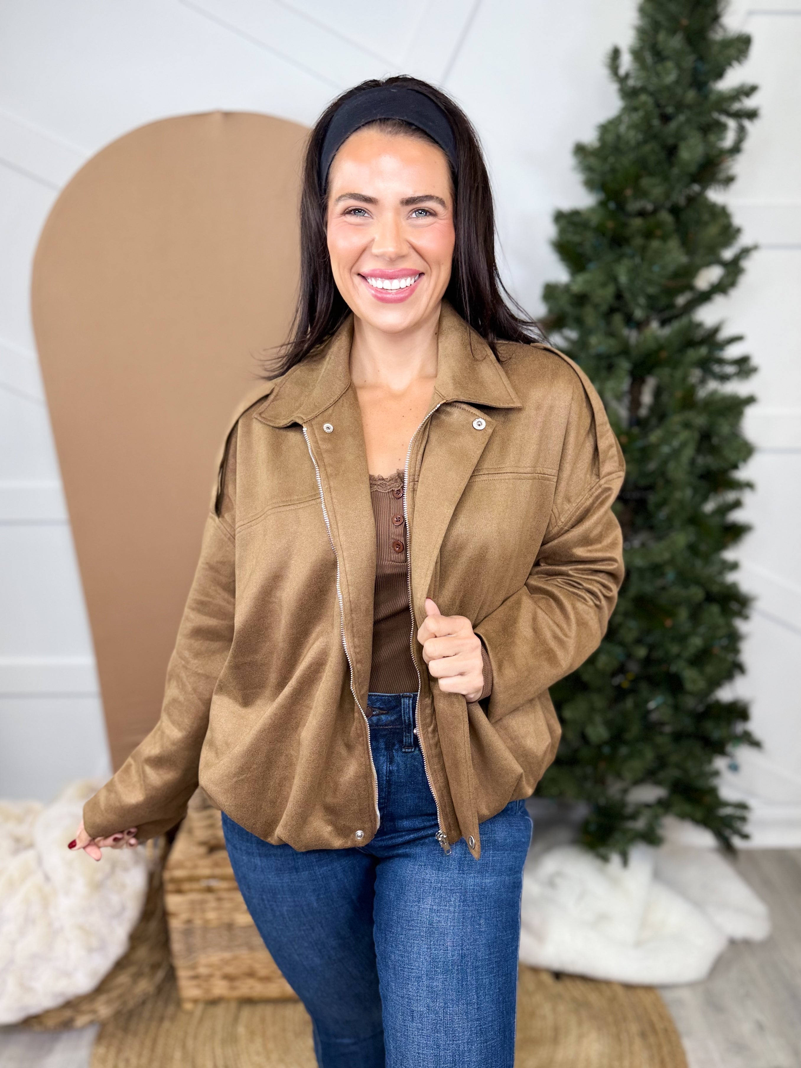 Collared Jacket-200 Jackets/Shackets-HEATHERED BOHO-Heathered Boho Boutique, Women's Fashion and Accessories in Palmetto, FL