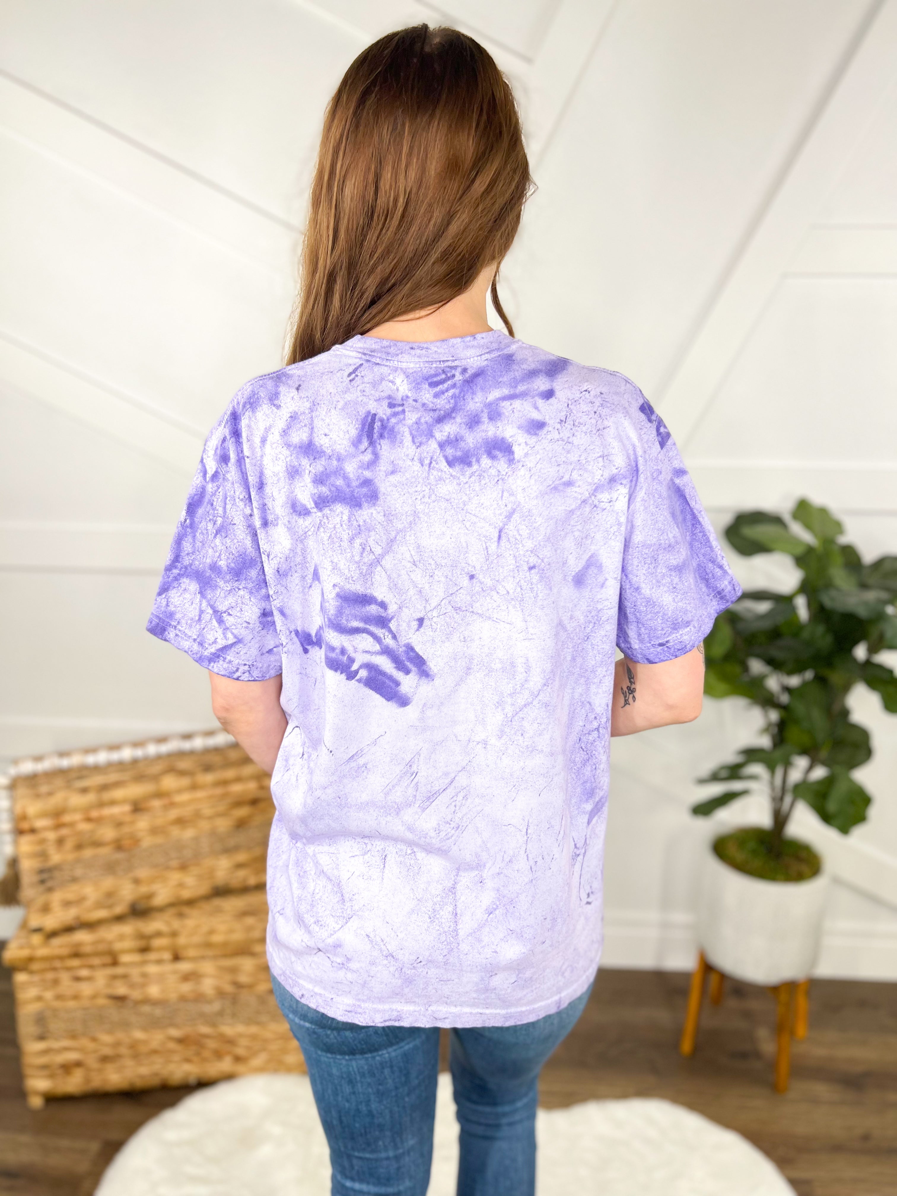 Checkered Floral Mother's Day Graphic Tee- Multiple Name Options-130 Graphic Tees-Heathered Boho-Heathered Boho Boutique, Women's Fashion and Accessories in Palmetto, FL