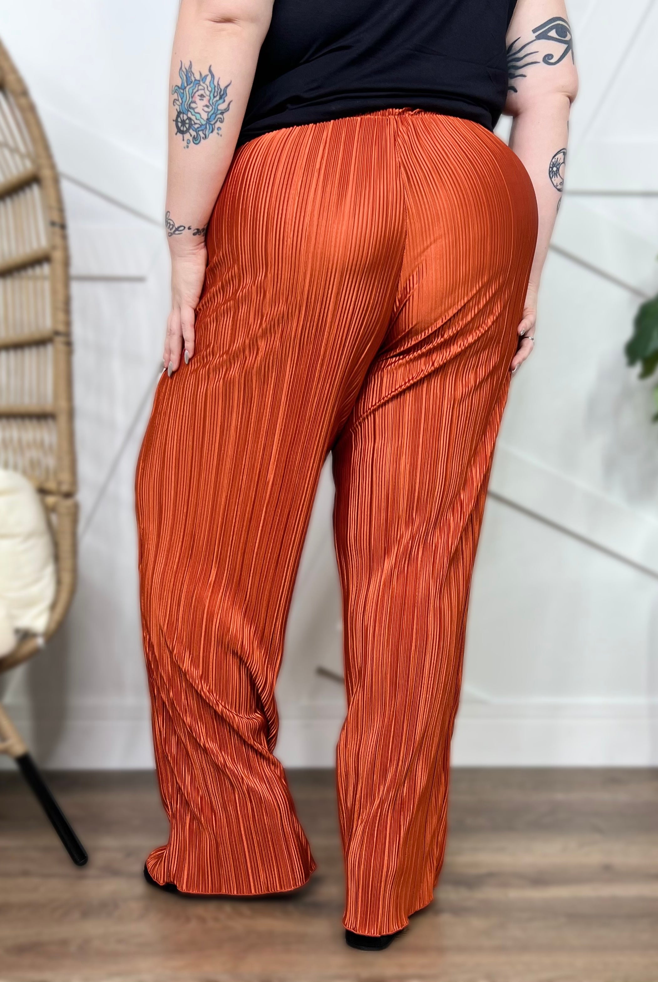 Effortless Bottoms-150 PANTS-STYLIVE-Heathered Boho Boutique, Women's Fashion and Accessories in Palmetto, FL